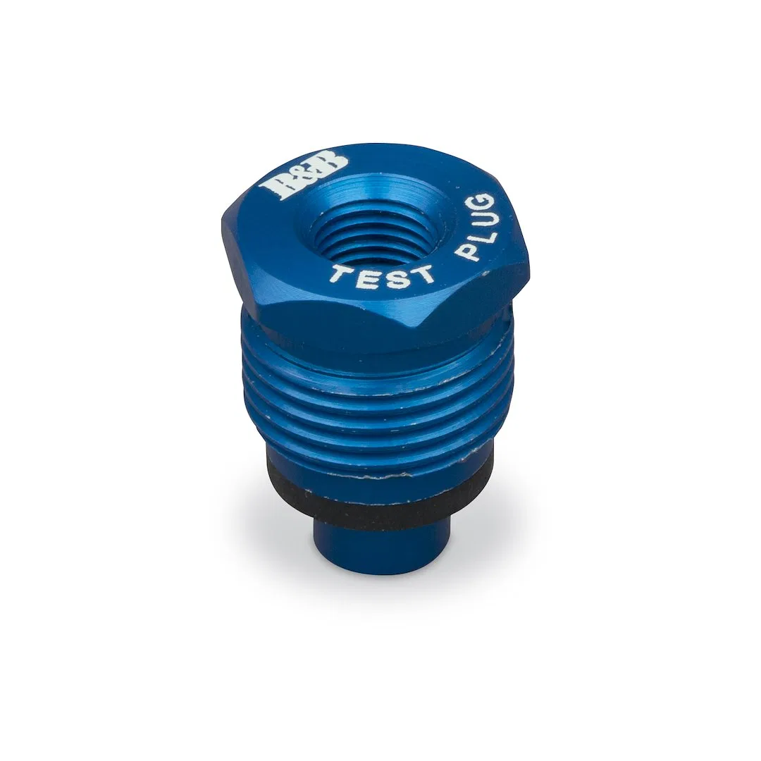 94192 – B&B MOLDERS Fresh Water Check Valve, Check Valve Test Plug Anodized Aluminum IAPMO/ NSF/ CSA Certified